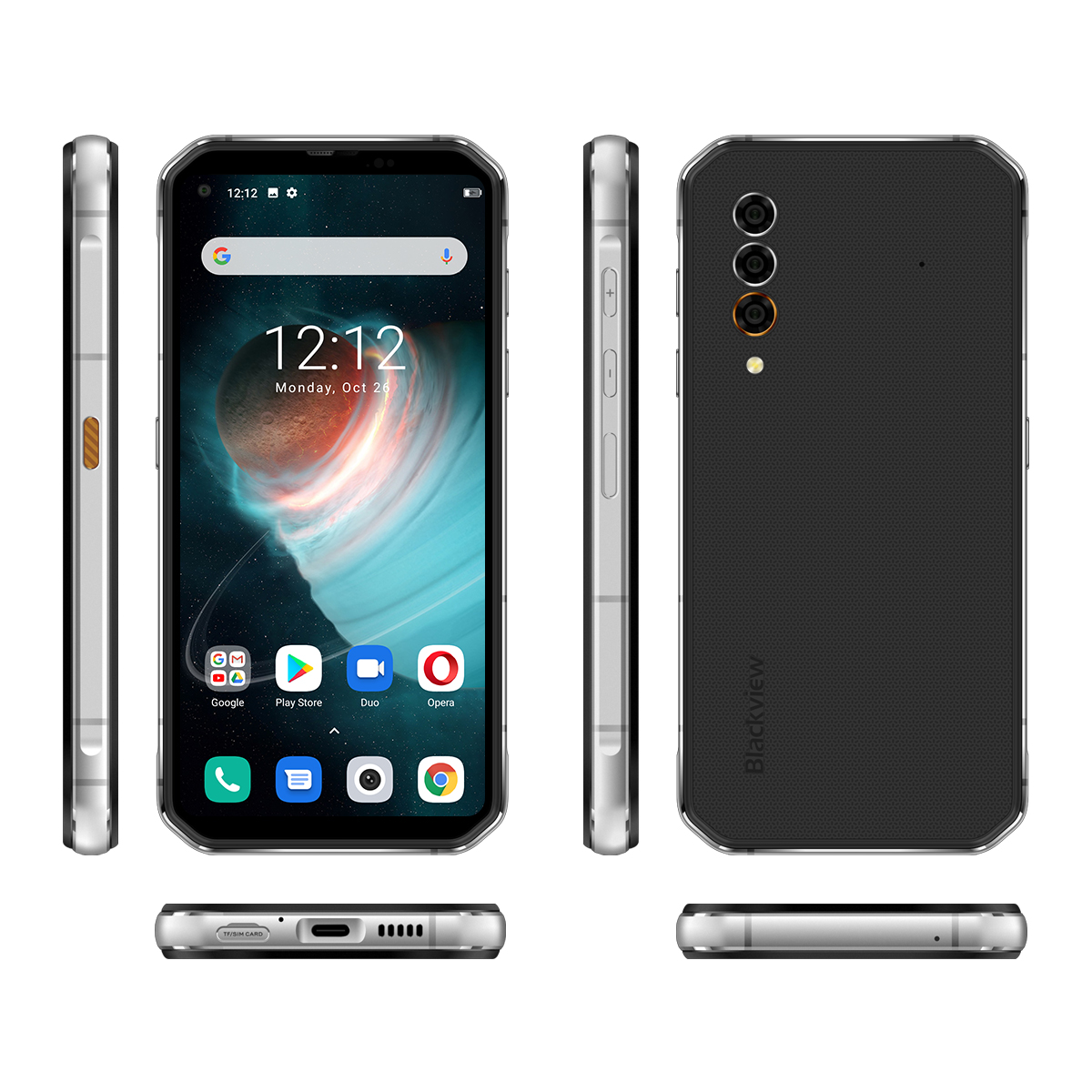 Find Blackview BL6000 Pro 5G Global Bands IP68 IP69K Waterproof NFC Android 10 5280mAh 8GB 256GB Dimensity 800 6 36 inch FHD Punch Hole Display 48MP Triple Rear Camera Rugged Smartphone for Sale on Gipsybee.com with cryptocurrencies