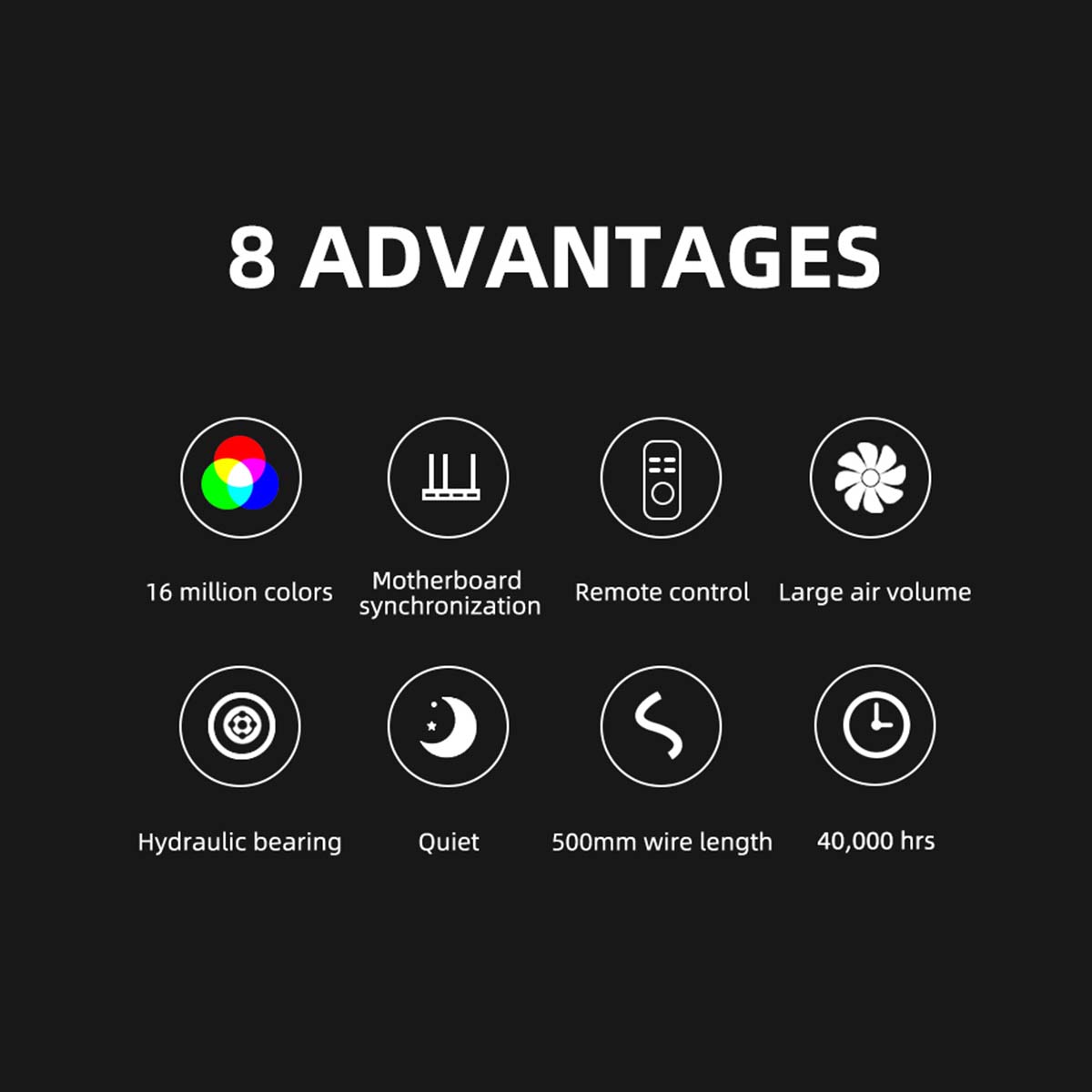 Find COOLMOON 120mm Cooling Fan RGB 6PIN Computer Case Colorful Radiator Cooler PC 5V DC for Sale on Gipsybee.com with cryptocurrencies