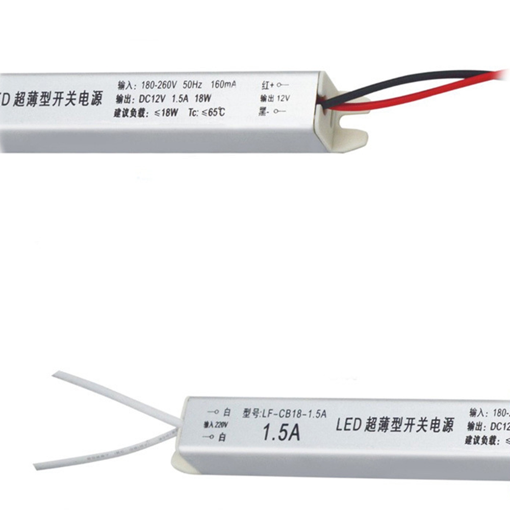 Find Ultra Thin LED Driver Power Supply AC180-260V To DC12V 18W/24W/36W/48W/60W/72W Lighting Transformer for Sale on Gipsybee.com with cryptocurrencies