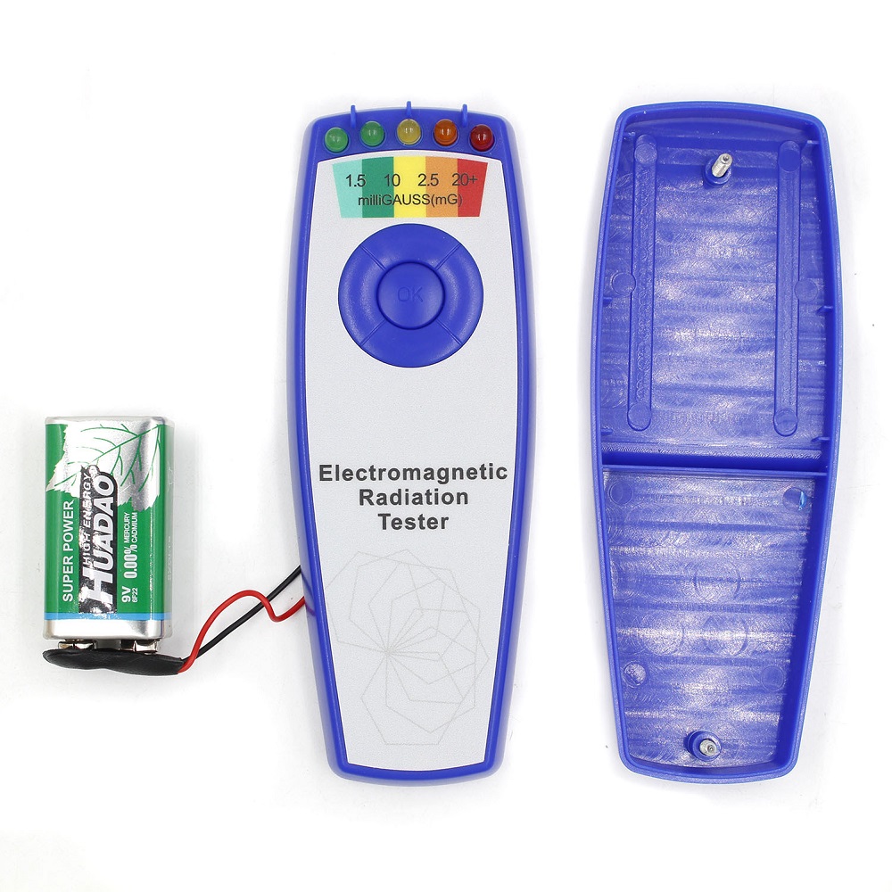 Find Portable Electromagnetic Radiation Tester Field EMF Gauss Meter Ghost Hunting Tester with 5 LEDs for Sale on Gipsybee.com with cryptocurrencies