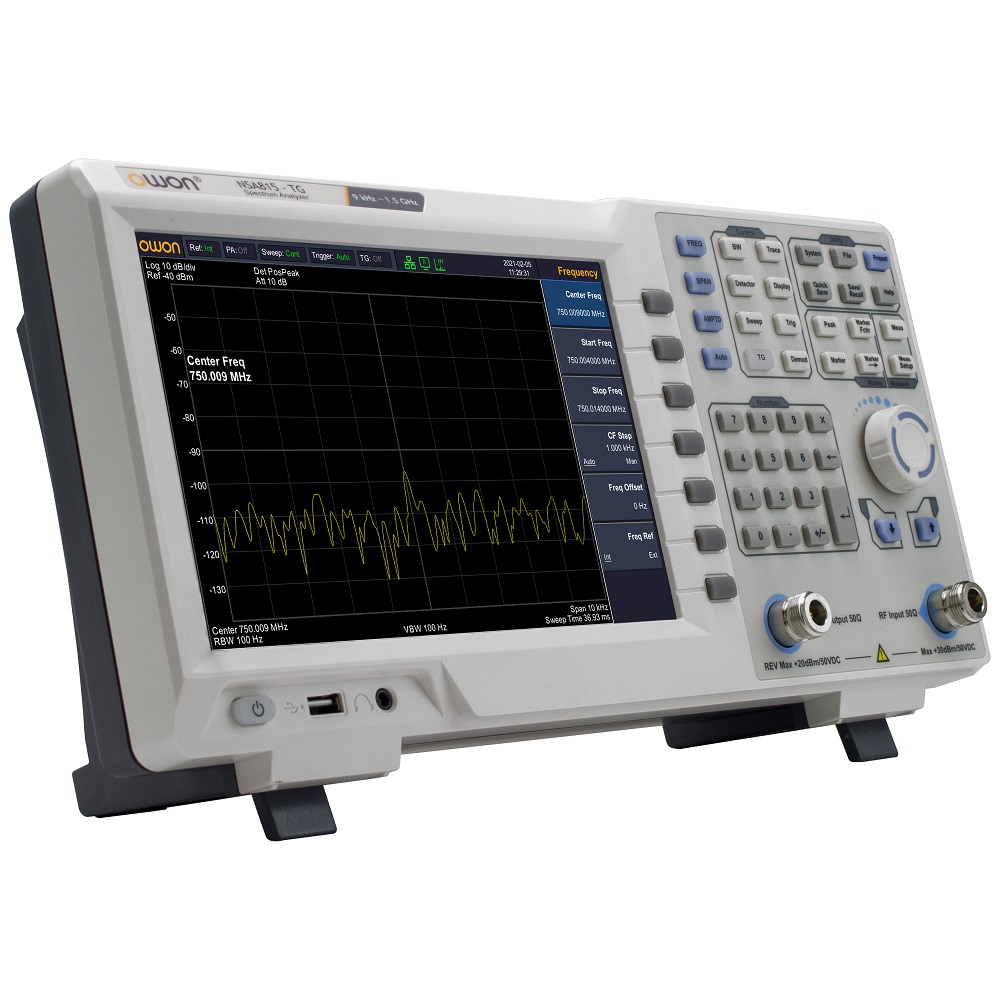 Find OWON XSA805/XSA810/ XSA815 9kHz-1.5GHz 9Inch TFT LCD Display Spectrum Analyzer Support USB LAN HDMI Communication Interface for Sale on Gipsybee.com with cryptocurrencies