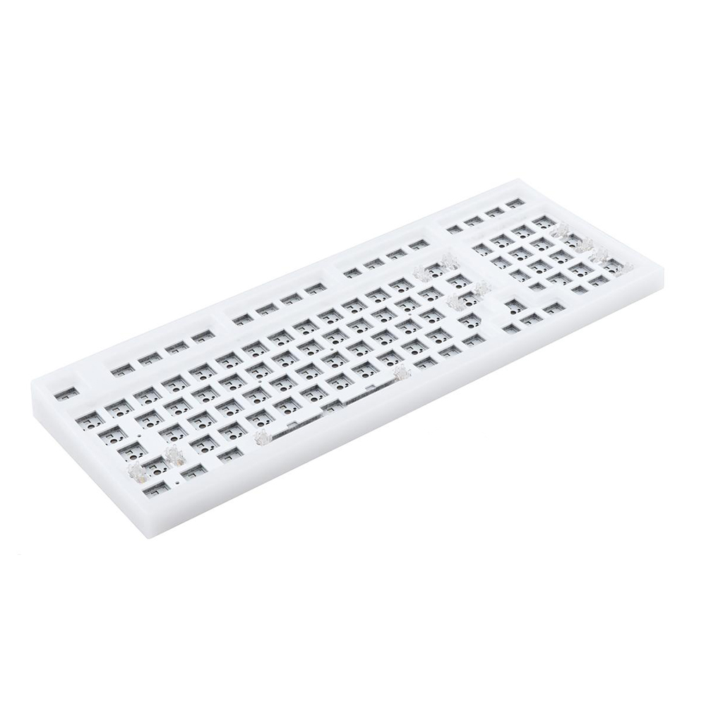 Find Next Time NT980 Mechanical Keyboard Customized Kit Triple Mode Type C Wired bluetooth5 0 2 4G Wireless 98 Keys Progarmming Hot Swappable 3/5 Pin Switch RGB Backlit Keyboard Kit PCB Mounting Plate Case for Sale on Gipsybee.com with cryptocurrencies