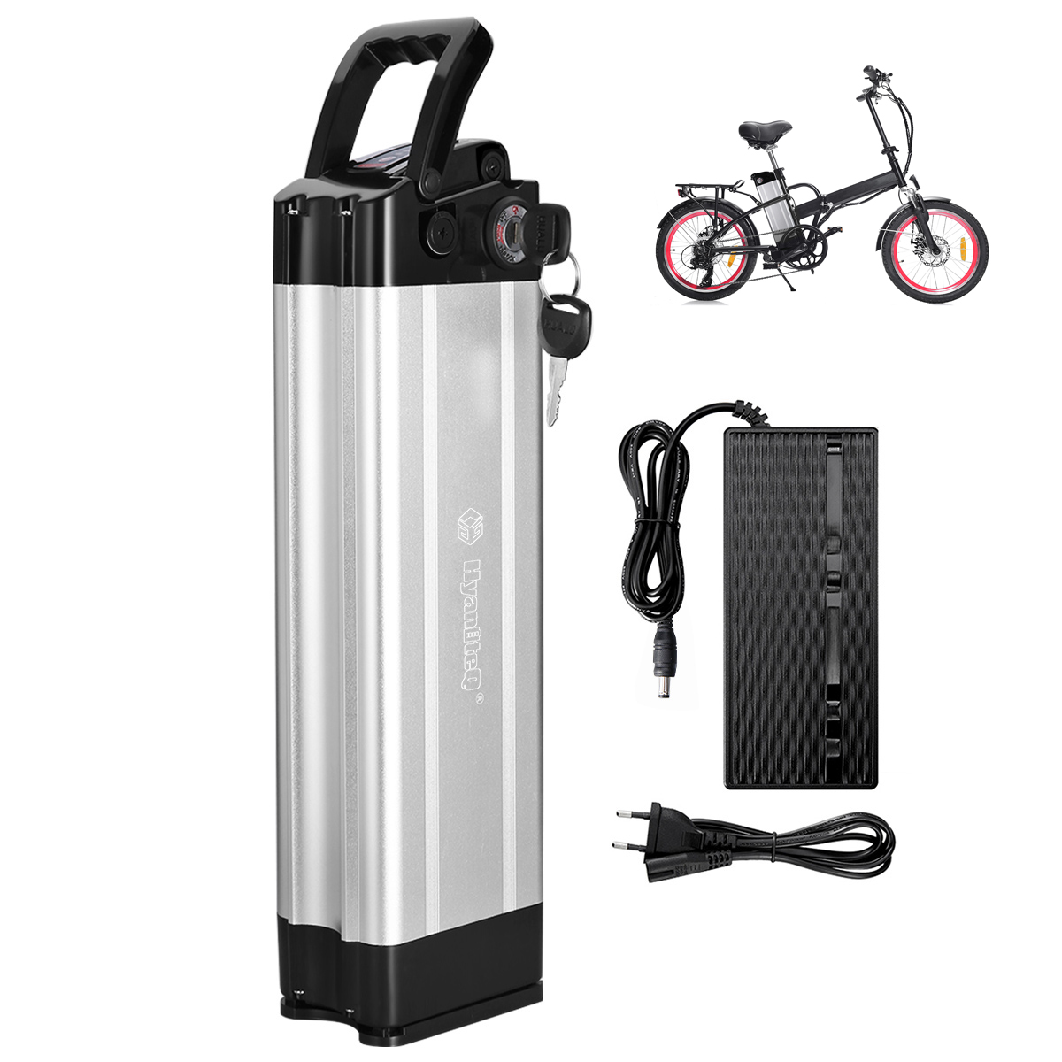 Find EU Direct HANIWINNER HA030 01 48V 12 5Ah 600W Electric Bike Battery Cells Pack E bikes Rechargeable Lithium Li ion Battery Charger for Mountain Bike City Bike eScooter for Sale on Gipsybee.com with cryptocurrencies