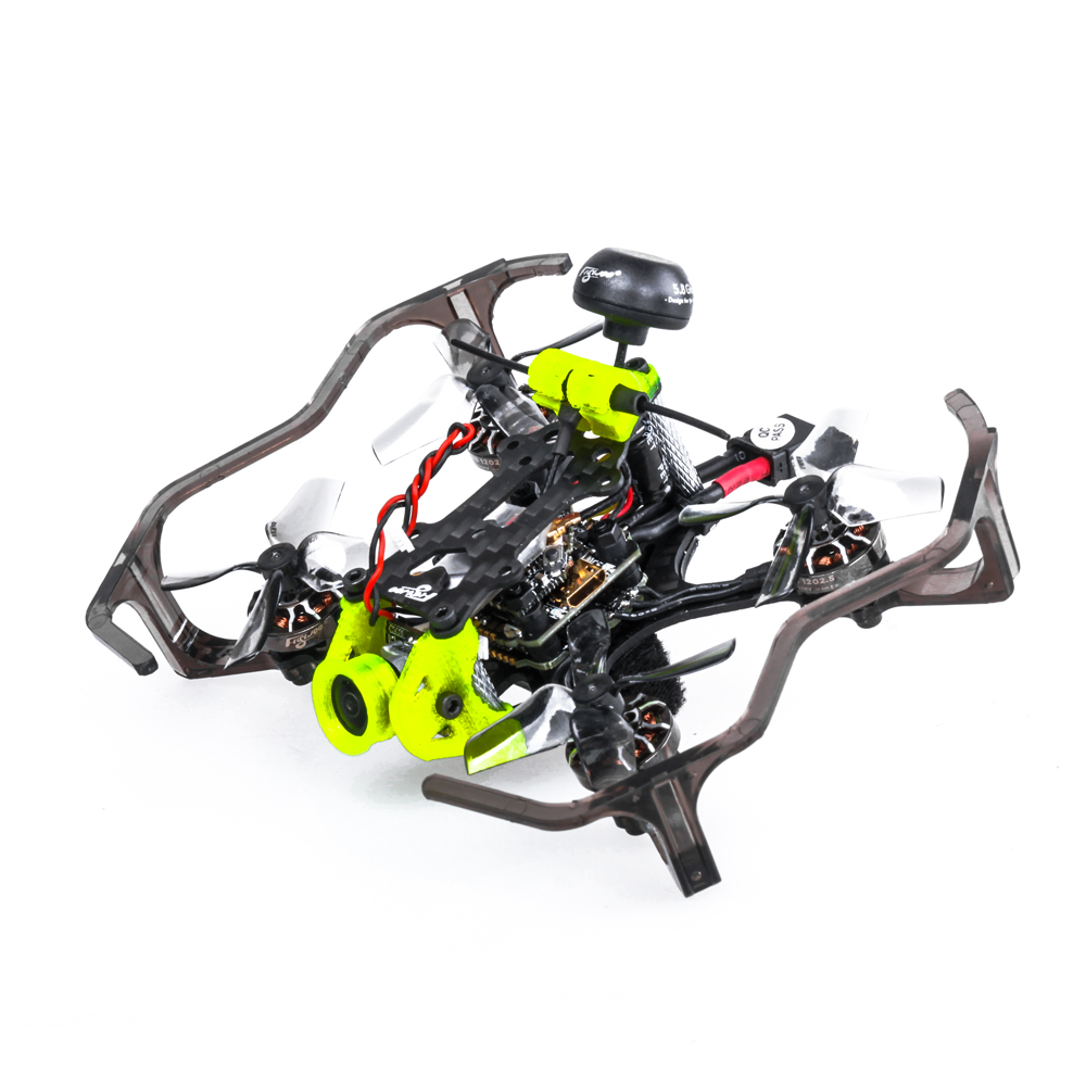 47g Flywoo Firefly Baby Quad Analog 80mm 1.6 Inch F4 4S FPV Racing Drone PNP BNF w/ 1202.5 5500KV Motor 450mw VTX 3
