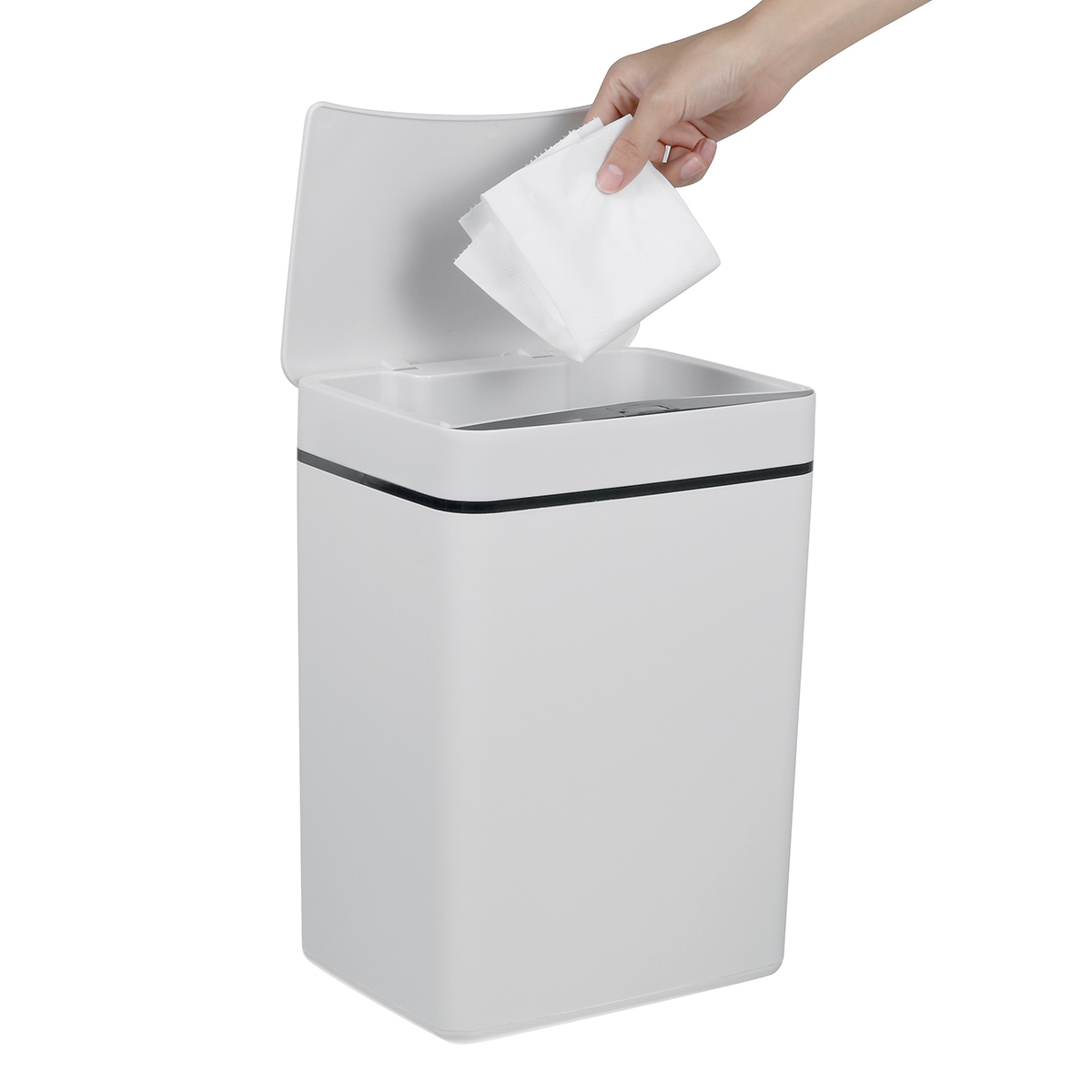 15L Automatic Sensor Dustbin Intell Sensor Trash Can Induction Waste Bin Eco-Friendly Dustbin Household Trash Home Cleaning Tool—4