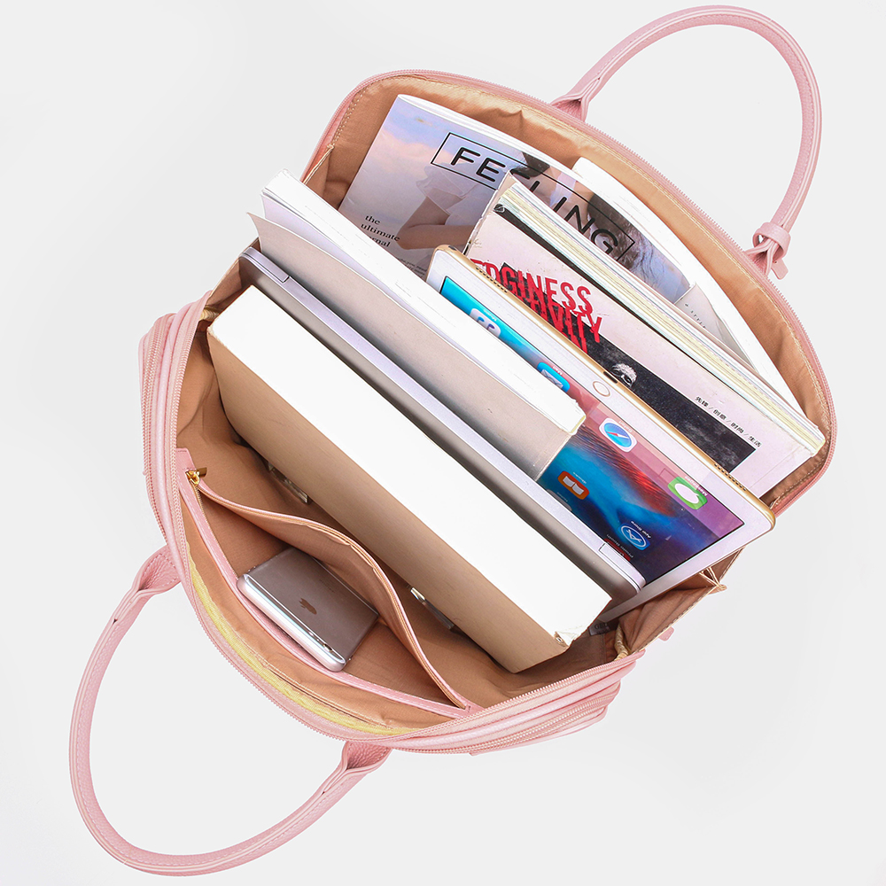 Women Design Solid Handbag Multifunction Crossbody Bag—4