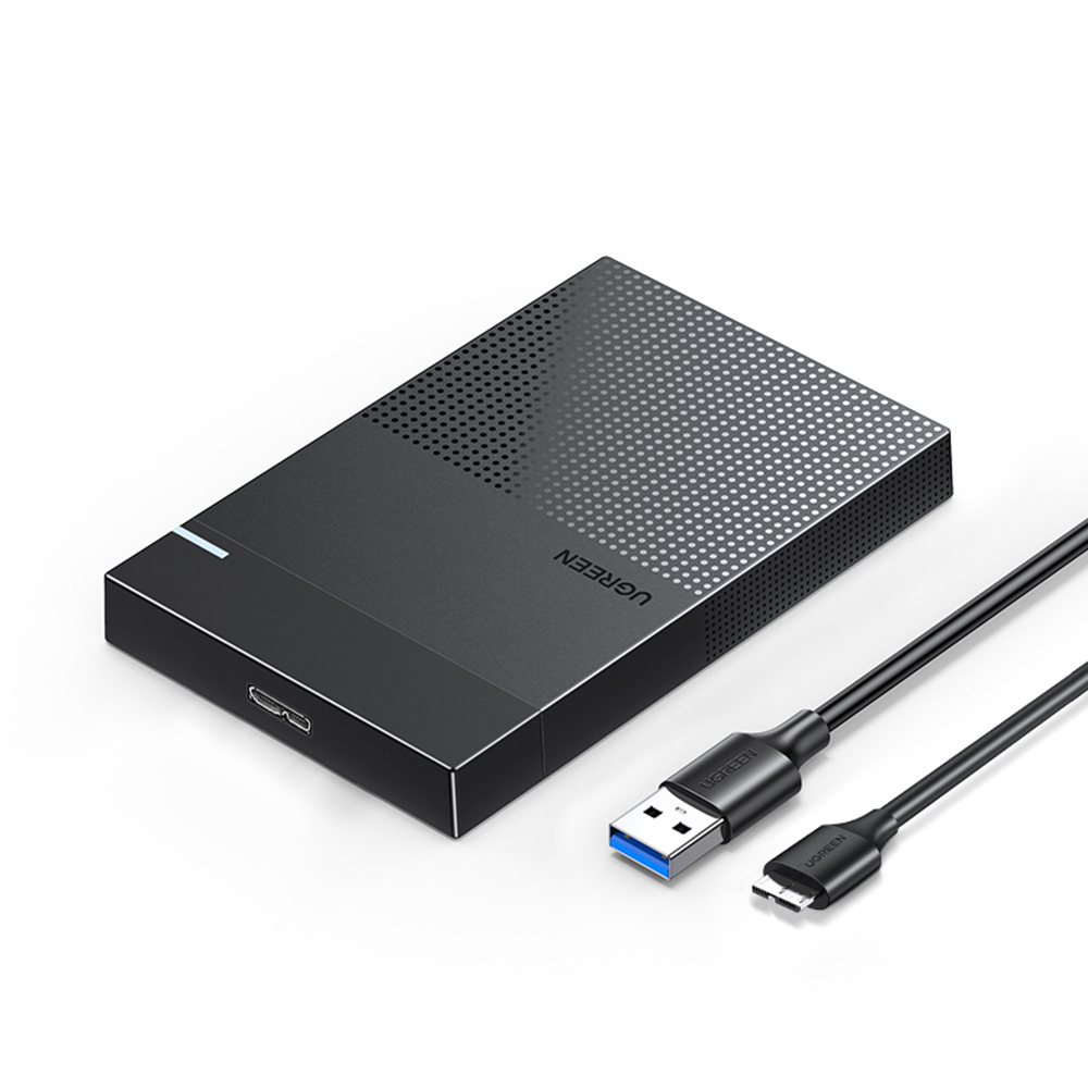 Find UGREEN 2.5 inch SATA Hard Drive Enclosure USB 3.0/Micro-B 3.0 External Solid State Disk Box 5Gbps 6TB Max HDD SSD Mobile Hard Drive Case Support UASP S.M.A.R.T Sleep Mode CM471 for Sale on Gipsybee.com with cryptocurrencies