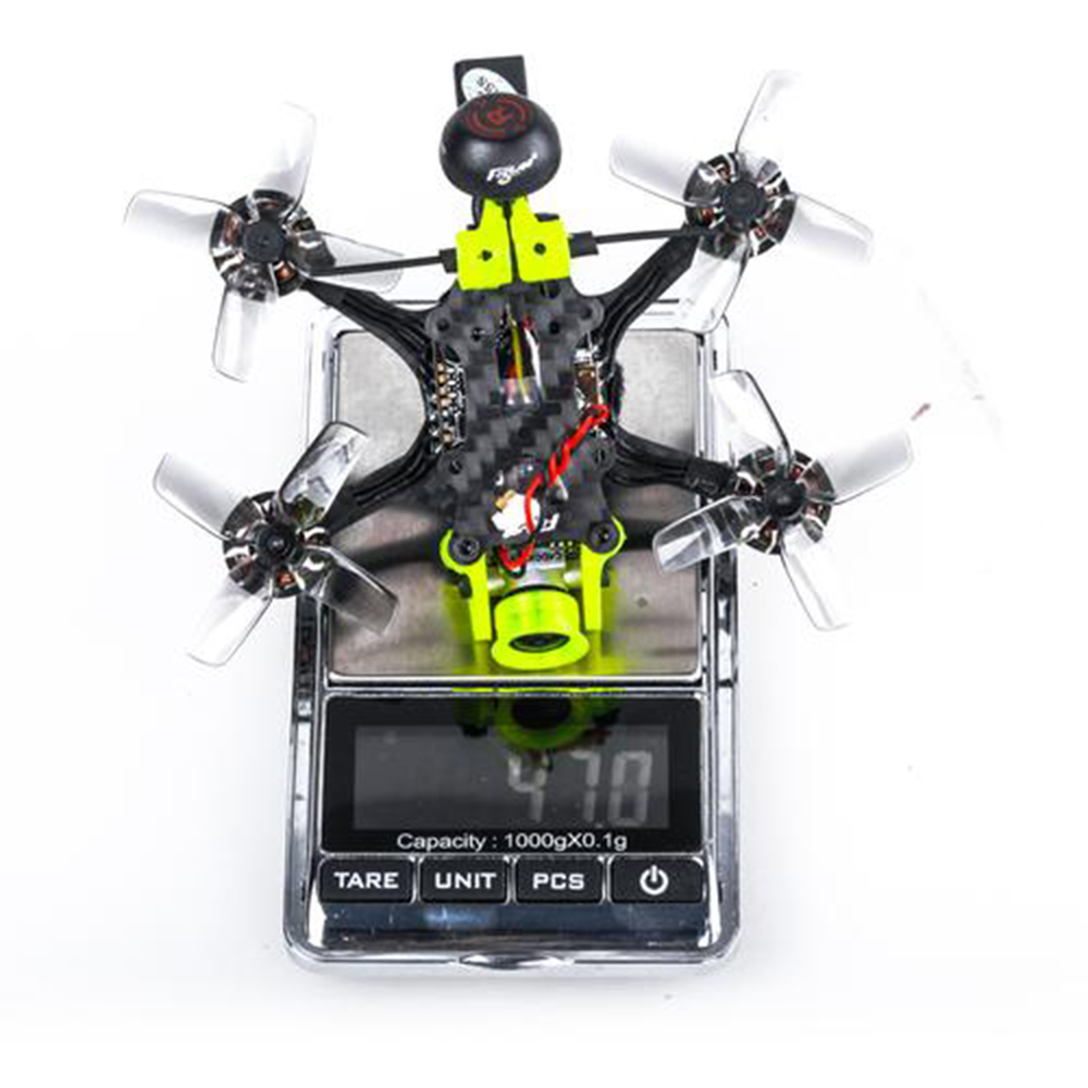 47g Flywoo Firefly Baby Quad Analog 80mm 1.6 Inch F4 4S FPV Racing Drone PNP BNF w/ 1202.5 5500KV Motor 450mw VTX 7