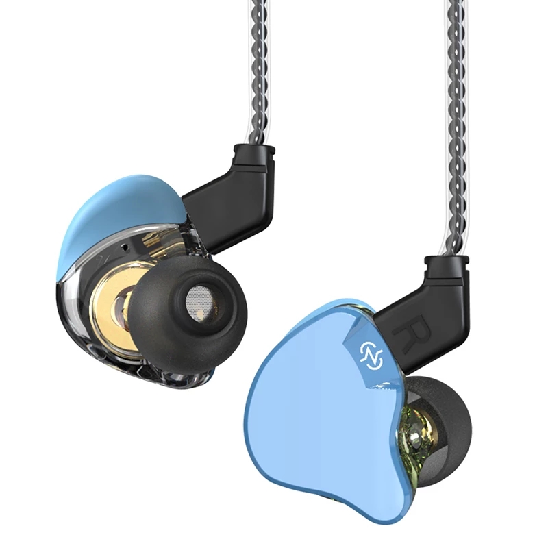 [1DD BA] CCZ Emerald Wired Headphones in-Ear Monitors Headset Monitors Earbud HIFI Bass Sport Earphone 1