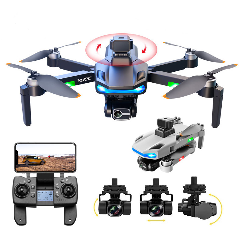 Find YLR/C S135 GPS 5G WiFi FPV with 8K HD ESC Dual Camera 3 Axis EIS Gimbal 360 Obstacle Avoidance Brushless Foldable RC Drone Quadcopter RTF for Sale on Gipsybee.com with cryptocurrencies