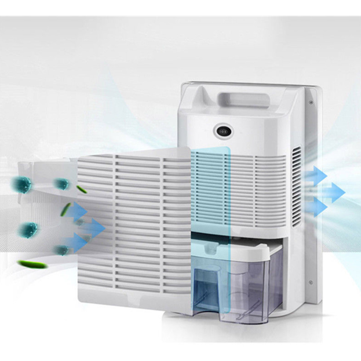 Find 2 2L 220V Portable Home Air Dehumidifier Mute Bedroom Air Purifier Mini Moisture Absorption Dryer for Sale on Gipsybee.com with cryptocurrencies
