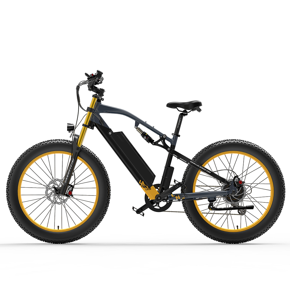 Find EU DIRECT LANKELEISI RV700 16Ah 48V 1000W Electric Bicycle 26inch 130km Mileage Range Max Load 150kg for Sale on Gipsybee.com with cryptocurrencies