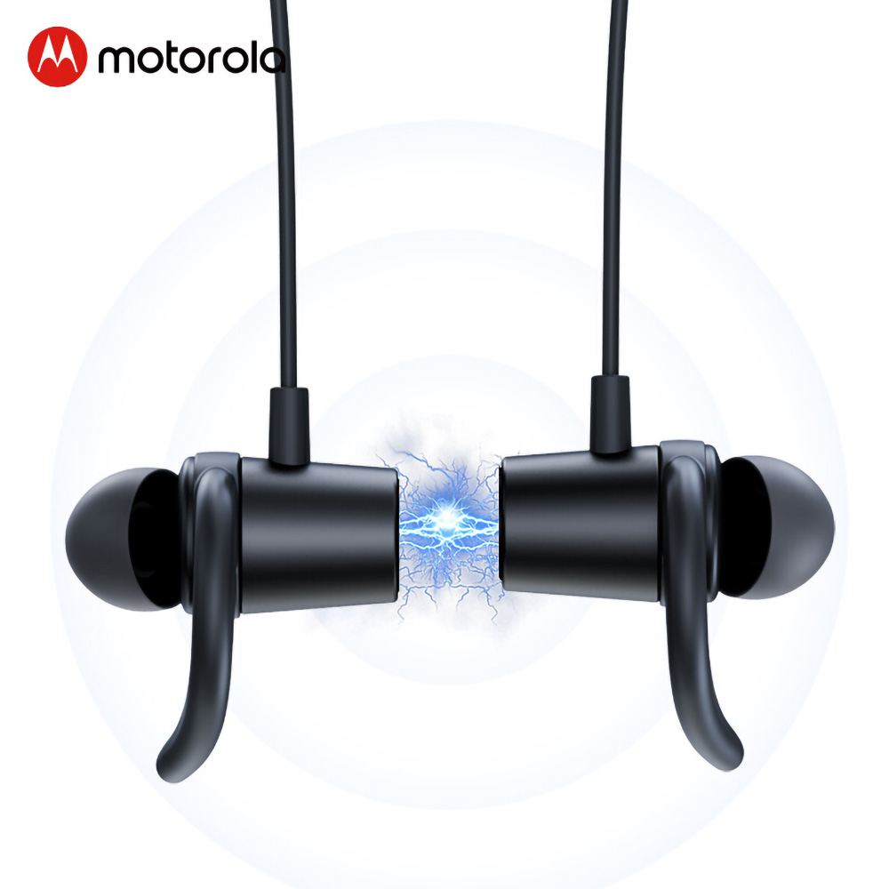 Find Motorola 105 bluetooth Earphone Magnetic Adsorption HiFi Stereo Neckband Headset Sport Waterproof Headphone with Mic for Sale on Gipsybee.com with cryptocurrencies