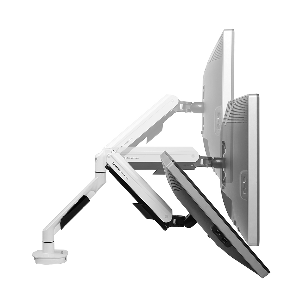 Find LOCTEK Single/ Dual Monitor Bracket Arms Monitor Mount Desktop Computer Stand 360 Degrees Rotating for 17 32 inch Computer for Sale on Gipsybee.com with cryptocurrencies