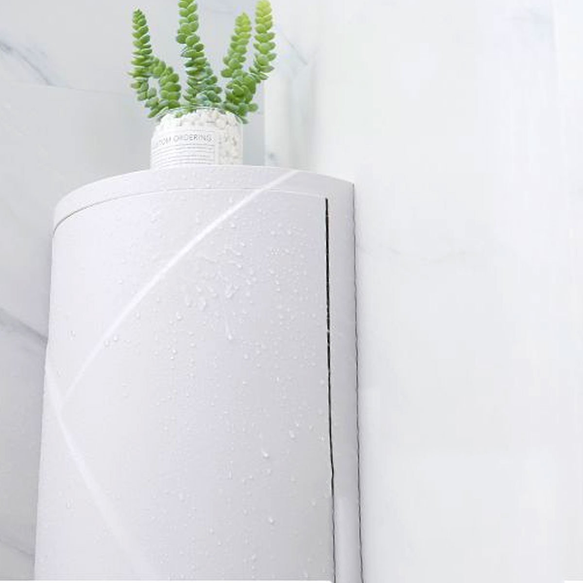 Multi-functional Toilet Storage Shelf 360 Degrees Rotating Bathroom Corner Storage Rack Cabinet—6