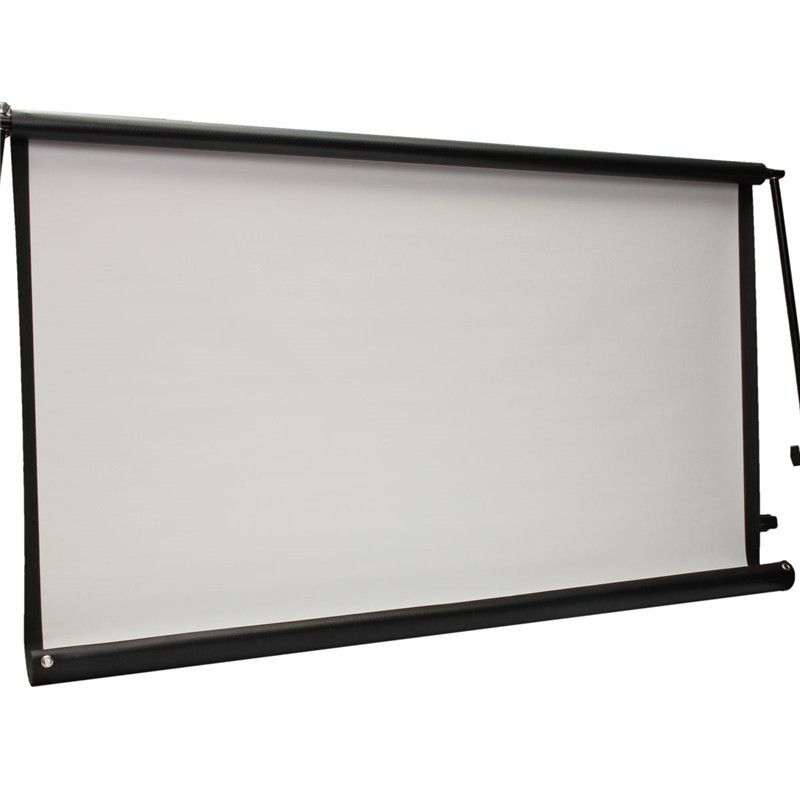 100inch 16:9 Projector HD Screen Portable Folded Front projection screen fabric with eyelets without Frame 1