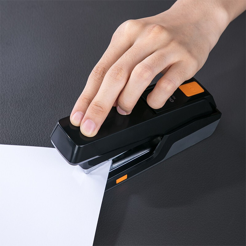 Find Deli 0476 Labor saving Push Type Stapler Large Heavy duty Thick Stapler Student Stapler Standard Multi function Stapler Office School Supplies for Sale on Gipsybee.com with cryptocurrencies