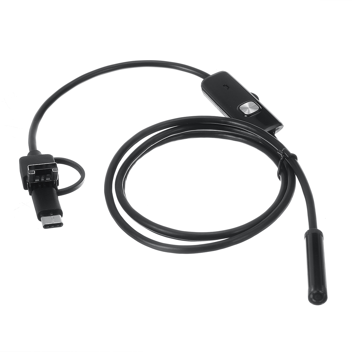 Find 3 In 1 USB Borescope 7mm 6 LED Waterproof Borescope Camera Soft Cable For Laptop Android PC for Sale on Gipsybee.com with cryptocurrencies