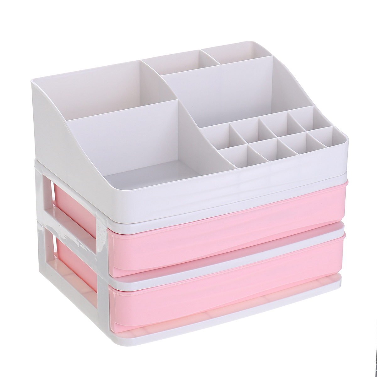 Plastic Cosmetic Box Drawer Makeup Organizer Makeup Desktop Storage Box Container Nail Casket Holder Jewelry Organizer Desktop Organizer—1