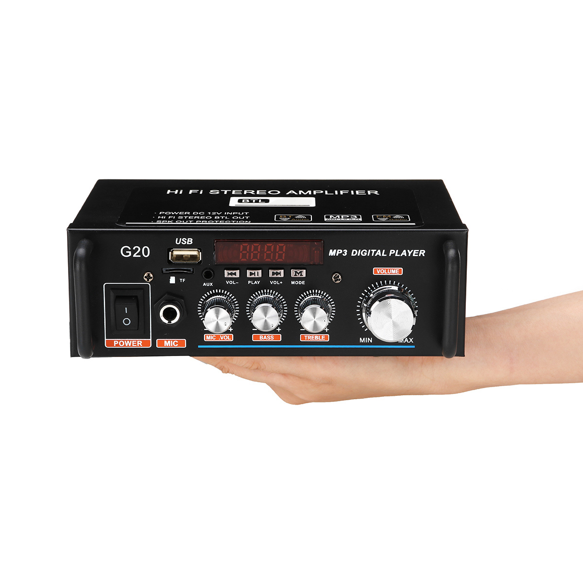 G20 Mini 600W Digital Stereo Amplifier 4