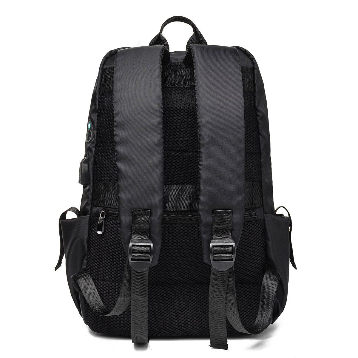 Find OURBAG Casual Simple Outdoor Sports Travel Backpack USB Charging Laptop Bag Student School Bag for 15 6 inches Laptops iPads for Sale on Gipsybee.com with cryptocurrencies