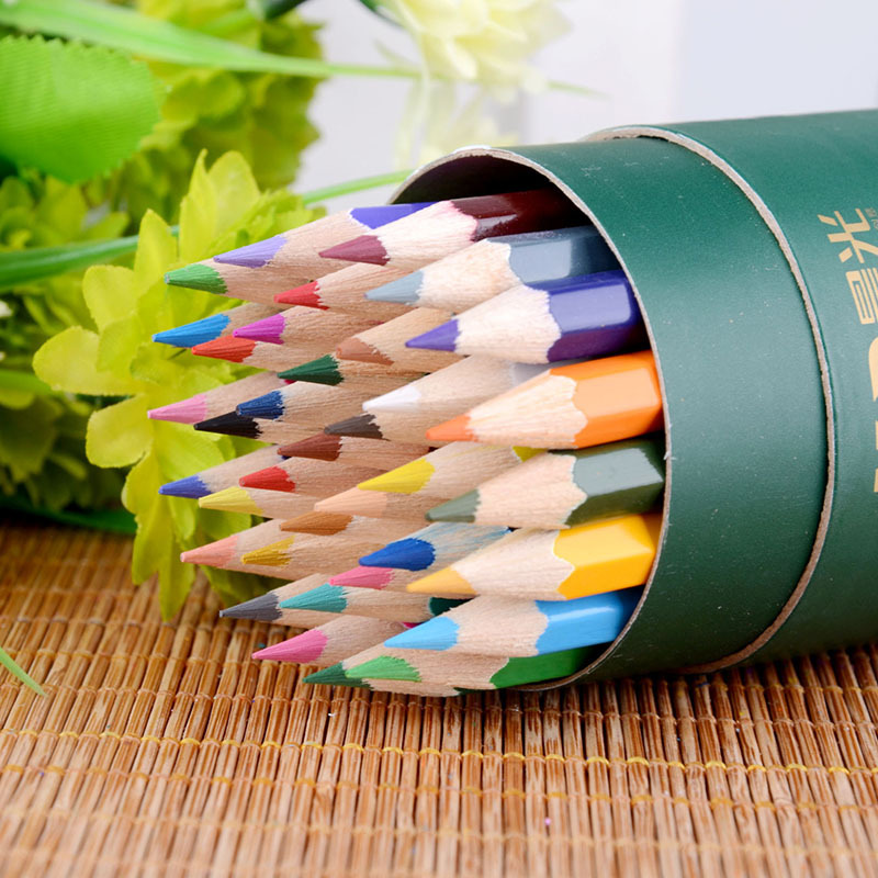 M&G 36802 12/18/24/36/48 Colors 2B Colored Pencils Wood Artist Painting Oil Color Pencil For School Drawing Sketch Art Supplies—5