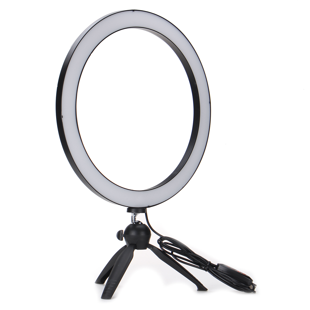 Ring Light LED Makeup Ring Lamp USB Portable Selfie Ring Lamp Phone Holder Tripod Stand Photography Lighting 9