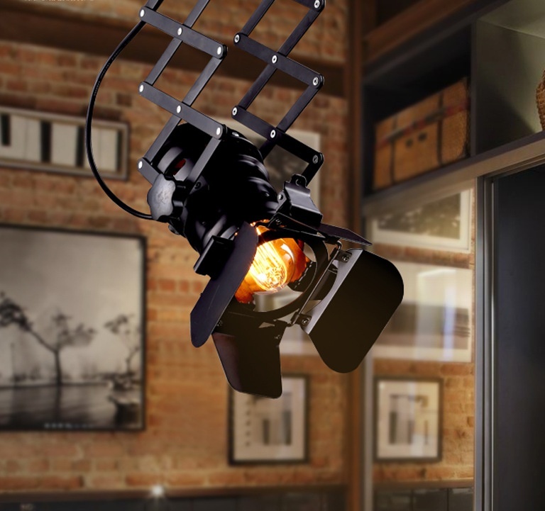 Find Retro Track Light Industrial LED Ceiling Light E27 Bulb Indoor LED Lamp Coffee Shop Clothing Store Bar Art Exhibition Studio for Sale on Gipsybee.com with cryptocurrencies