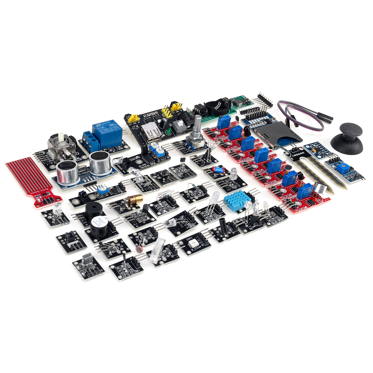 Kit Modulo Sensore 45 in 1 o 37 in 1 per Arduino Raspberry Pi Pacchetto 4