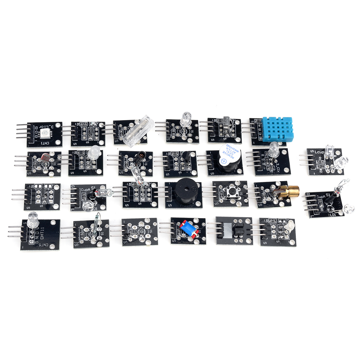 Kit Modulo Sensore 45 in 1 o 37 in 1 per Arduino Raspberry Pi Pacchetto 6
