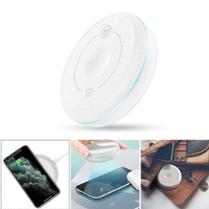 [From ] MAHATON 5W 600mAh Multifunctional Wireless Charger UV Sterilizer UVC LED Blacklight Disinfection Phone Wireless Charging for Camping Travel
