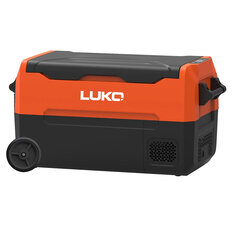 [UE Direta] Geladeira portátil LUKO com rodas, refrigerador de carro de 12 volts, congelador de 35 litros para acampamento, caminhões, viagens de carro e casa.