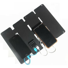 14W 5V ETFE Outdoor Portable Faltbare Taschenpanel mit Dual-USB-Ausgang, Solar-Handy- und Powerbanks-Ladegerät