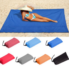 145 x 150 cm imperméable tapis de plage portable camping pique-nique tapis bébé escalade tapis de sol tapis de couchage