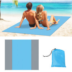 Oxford Cloth Beach Mat Waterproof Folding Picnic Mat Sleeping Pad Outdoor Camping Travel