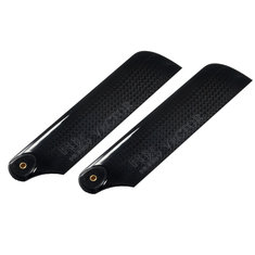 1 Pair RJX 155mm Carbon Fiber Main Blade For Blade 180CFX XK K130 RC Helicopter