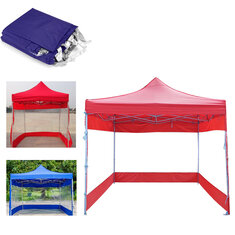 30FT baldachinos sátor 3 oldalú fal vízálló szélálló menedék heveder kültéri kemping piknik sátor fedél