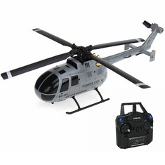 Eachine E120 2.4G 4CH 6-Eksenli Gyro Optik Akış Yerelleştirme Flybarless Ölçekli RC Helikopter RTF