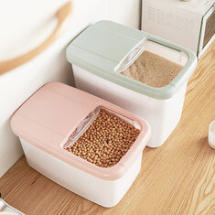 20 кг хранения продуктов питания Коробка рисовая кухня контейнер для хранения зерна хранения Кот игрушки для мусора Ttorage Коробка для путеше