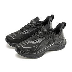 ONEMIX Αθλητικά παπούτσια τρεξίματος με διπλό απορροφητήρα κραδασμών, τεχνολογία απορρόφησης του ιδρώτα, διαπνοή, ανακλαστικότητα, ελαφριά, κατάλληλα για προπόνηση στον εξωτερικό χώρο, ποδηλασία και πεζοπορία