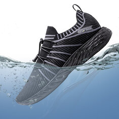 ONEMIX ใหม่รองเท้าวิ่งกันน้ำระบายอากาศกันลื่นเดินป่ากีฬารองเท้าผู้ชายรองเท้าผ้าใบกลางแจ้ง