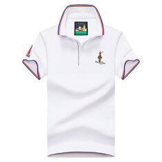 Camiseta de verano para hombre Top deportivo informal de manga corta transpirable de secado rápido para correr