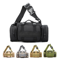 Bolsa de cintura tática multifuncional para atividades ao ar livre como corrida, acampamento, pesca, caminhada ou esportes