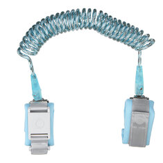 Bracelet de traction anti-perte en plein air Bracelet pour tout-petits enfants enfants bébé sangle de sécurité ceinture corde réfléchissante tête rotative + serrure à induction 1,5 m 2 m 2,5 m