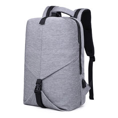 IPRee® 20L USB Nylon Ba lô Túi đi học thiếu niên 15,6 inch Túi đựng laptop