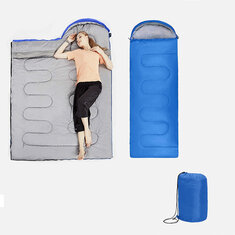 IPRee® Camping Enkelt Sovepose 170T Polyester Fortykket Vanntett Lett Utendørs Camping Reisesovepose for voksne