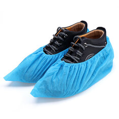 SGODDE 100 Pz / lotto Copriscarpe monouso Kit per la cura delle scarpe Pioggia di plastica Copriscarpe impermeabili Copriscarpe per 34-46 iarda