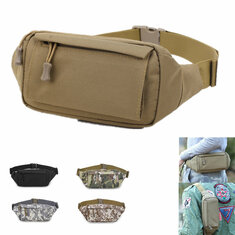 Bolsa de peito ao ar livre para homens com estampa de camuflagem, bolsa de cinto tático para viagens, pequena bolsa impermeável para o bumbum.
