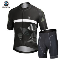 Camiseta de ciclismo XINTOWN para hombres, camisetas de bicicleta de montaña y carretera de manga corta