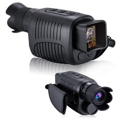 Dispositivo de visão noturna monocular HD 1280X720 com zoom digital 4x, telescópio de caça para uso ao ar livre dia e noite com visão noturna completa a uma distância de 300 metros.